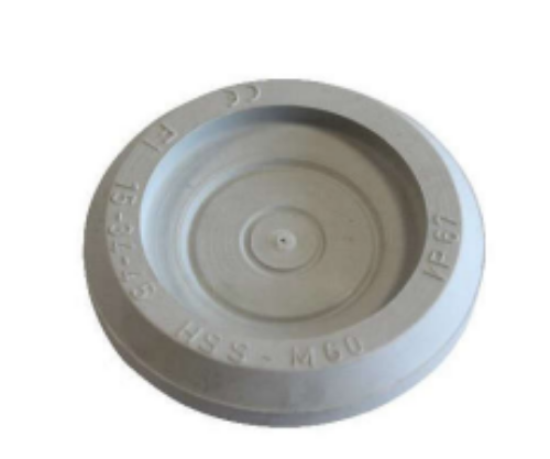 Picture of Läbiviik PG16, kummi, 1-4.5mm paksus, RAL7035 hall, IP67, d23, 10-14mm, HTC 