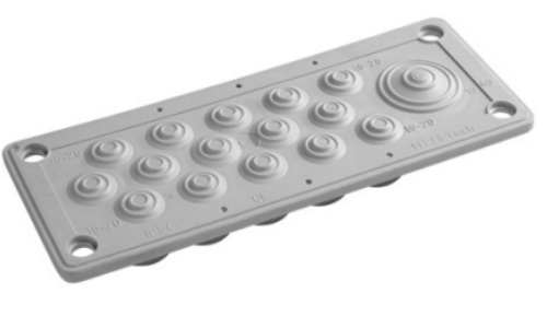 Picture of Multiläbiviik HTC-16, IP30/54, RAL7035, tüüblitega, HT Hi Tech 
