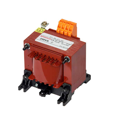 Picture of Trafo Pri:230V Sec1: 18V(10VA) Sec2: 36V(10VA), IP00, Polylux 