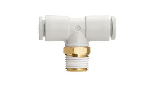 Picture of Liitmik T 6mm läbijooks, adapter R1/8  