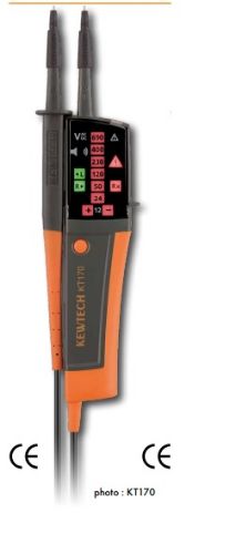 Picture of Pingetester 12/24/50/120/230/400/690VAC/DC, pidevusetest, faasijärjestus 