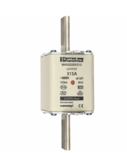 Picture of Sular NH, suurus 3, 315A, gG, 500VAC, Mersen 