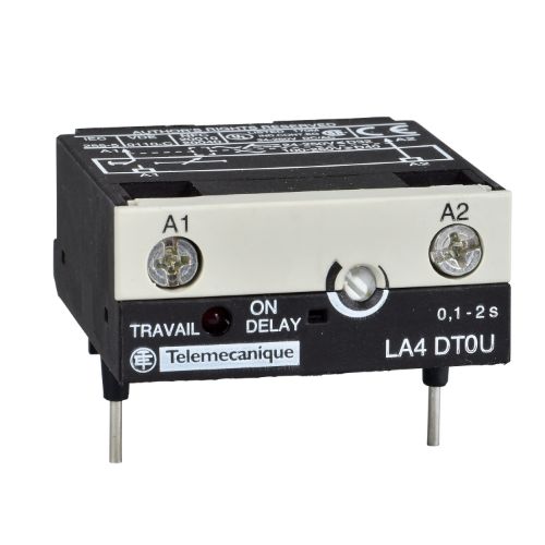 Picture of electronic timer module - type on delay 0.1...2 s - 24...250 V DC/AC, Schneider  