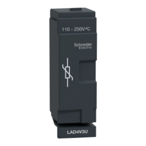 Picture of TeSys Deca - suppressor module - varistor - 110...250 V AC/DC, Schneider 