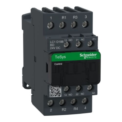 Picture of Kontaktor 4P (2 NO + 2 NC) - AC-1 - 440 V 32 A 24 VDC, Schneider 