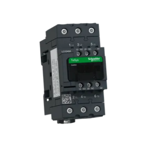 Picture of Kontaktor LC1D, 3P, 40A, 18.5kW, 1NO+1NC, 48VAC, Schneider 
