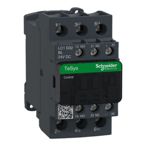 Picture of Kontaktor 3P, 32A, 1NO+1NC, 24VDC, Schneider 