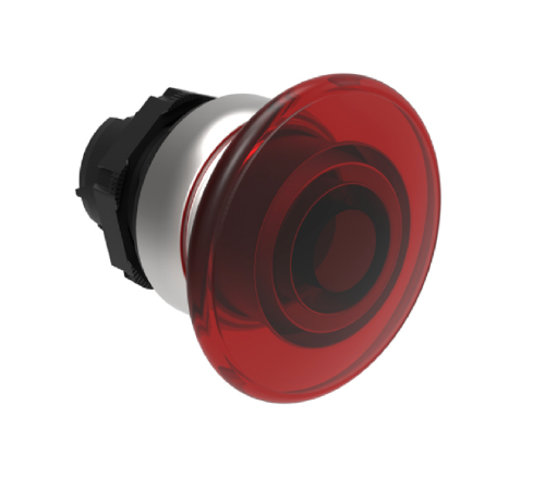 Picture of Surunupp seen illum. LPC, PUNANE ø 40 mm, IP66, ilma adapterita, Lovato 