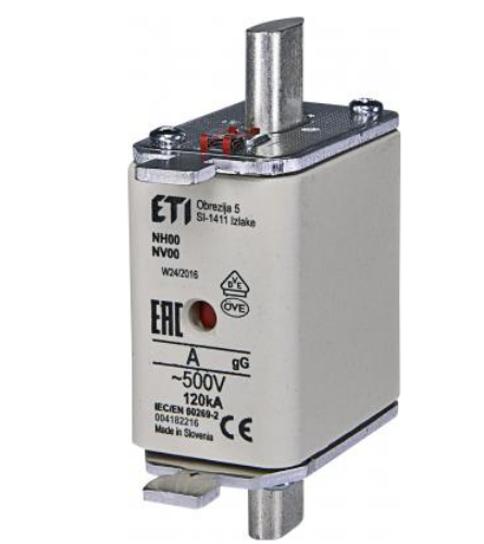 Picture of Sular DIN-00 63A gG 500VAC, ETI 