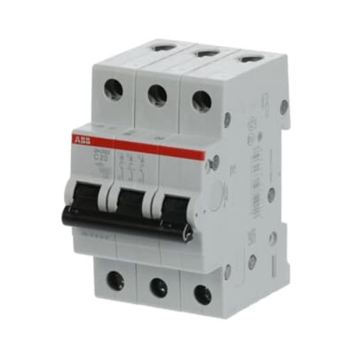 Picture of Moodulkaitselüliti SH200, 3P, 20A, C, 6kA, home, ABB 