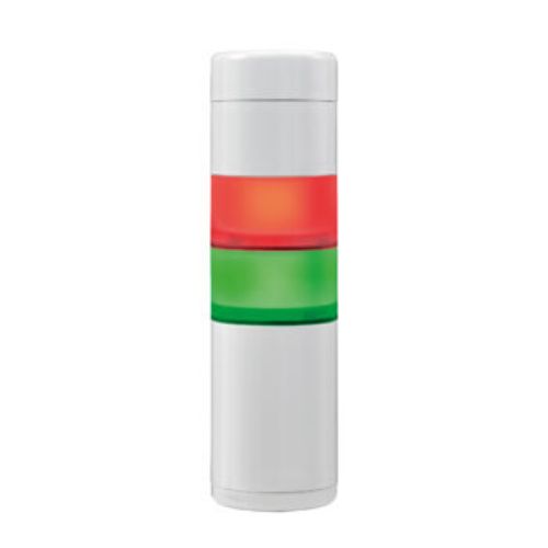 Picture of Signaaltorn EOS: PUNANE, ROHELINE, LED, pidev, 12/24VDC, Ø 70, IP66/69K, SIRENA 