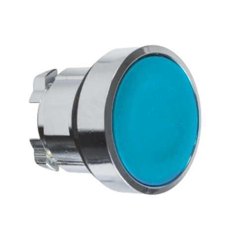 Picture of Surunupp ZB4, SININE, madal, metall, IP66, ilma adapterita, Schneider 