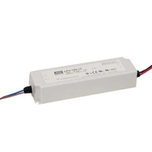 Picture of Toiteplokk LPV LED-le 102W 12VDC 8,5A IP67, Mean Well 
