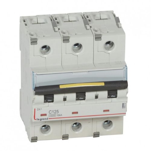 Picture of Moodulkaitselüliti DX3, 3P, 125A, C, 10kA/16kA, 4.5mod, Legrand 