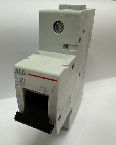 Picture of Moodulkaitselüliti Hti+, 1P, 125A, C, 16kA, 1.5mod, AEG  