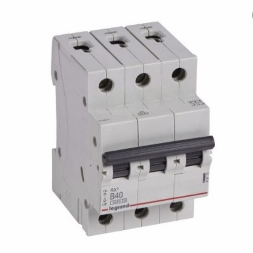 Picture of Moodulkaitselüliti RX3, 3P, 40A, B, 6kA, Legrand 