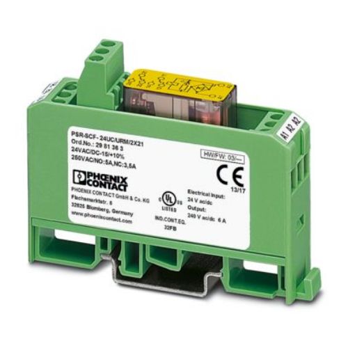 Picture of Turvarelee PSR, 4NO/2NC, 24VAC/DC, SIL1  Phoenix 