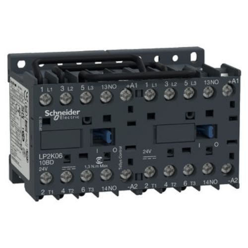 Picture of Reeverskontaktor 6A, 3kW, 1NO, 24VDC, Schneider