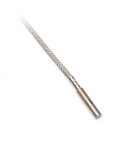 Picture of Temp.andur Pt100, 0...400C, Ø 4 mm x 50 mm, 3-juhet, roostevaba, kaabel 2m, Omron 