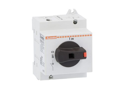 Picture of Koormuslüliti GD, SOLAR, 2P, 25A/800VDC, 16A/1000VDC, DIN-liistule, Lovato 
