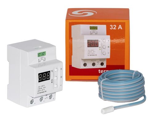Picture of Termostaat Terneo RK -55°C +125°C, traatandur DIN-latt kinnitus,  DS Electronics 