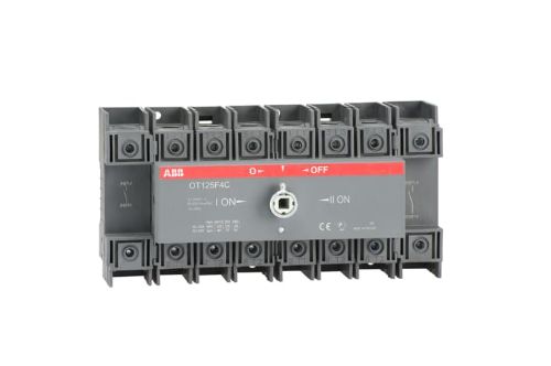 Picture of Ümberlüliti 4P, AC22 500V/125A 690V/125A, AC23 415V/90A 690V/50A käepidemeta, ABB 