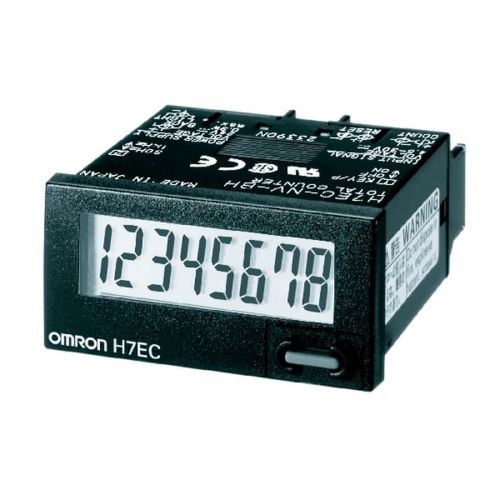 Picture of Loendur H7EC, LCD displei, 8 nr, sisend: kontakt, akuga, RESET, Must, Omron 