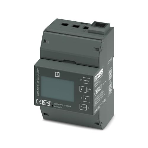 Picture of Moodularvesti 3F MID 2-tariif, klass B, 100A, Modbus TCP Ethernet, 2xS0 välj, 4mood, Phoenix Contact