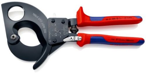 Picture of Kaablilõikur 280mm (52mm/380mm2) plastik k. põrkmehhanismiga KNIPEX 