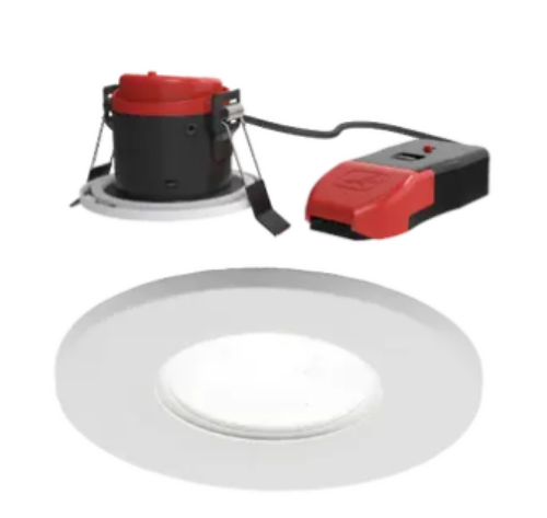 Picture of Tulekindel Allvalgusti Süv. Prism Pro 5-7W/827-65 560-740lm 65D IP65 Ava 73mm Valge Ansell