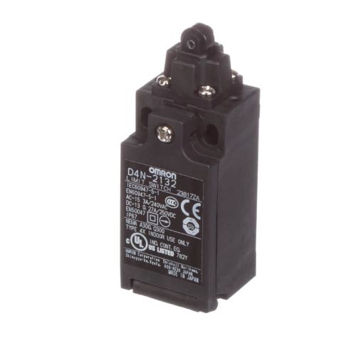 Picture of Teekonnalüliti D4N, 1NO+1NC (Snap), RULLIK (plast), IP67, G1/2, Omron 
