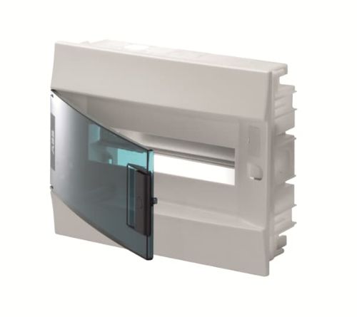 Picture of Süvistatav moodulkilp Mistral 12m . läbipaistva uksega IP41 PE/N latiga, ava 232x312x79mm, ABB 
