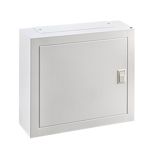 Picture of Pinnapealne moodulkilp Gold, metallist, valge 28m(2x14), IP40, PE/N latiga, IDE 