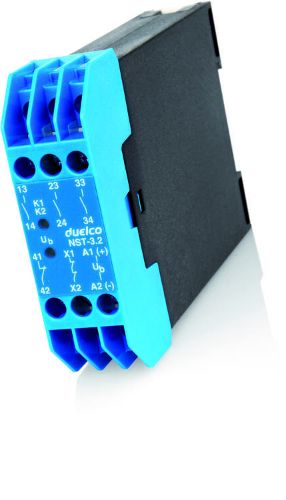 Picture of Turvarelee NST, 3NO/1NC, 12VDC, automaat/manuaal, cat.3, Duelco  