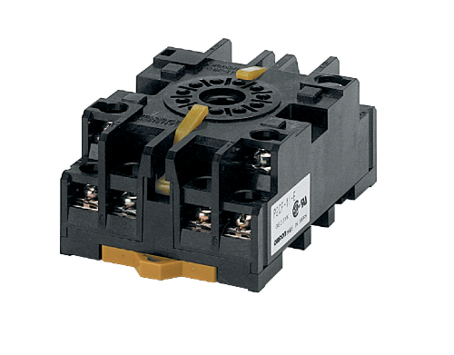 Picture of Releepesa P2CF, 11- pinni (H3CR-le), DIN liistule, Omron 