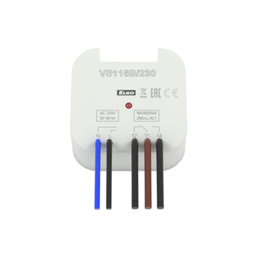 Picture of Relee (seadmetoosi) VS116B, 1CO, 16A AC-1, 230VAC, Elko 