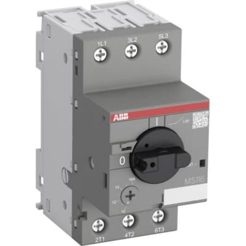 Picture of Mootorikaitselüliti MS116, 4.0-6.3A 50kA, ABB 