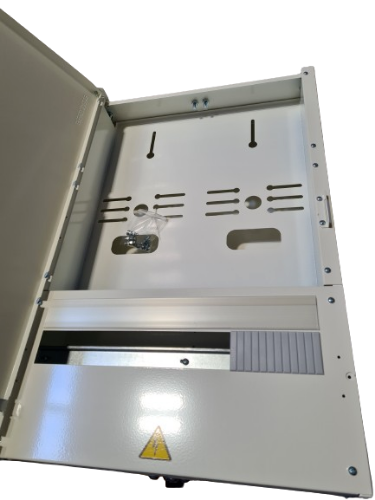 Picture of Arvestikilp pinnapealne, 2 arvestit + 21m, IP31, 680x450x140, valge, metallist, Harju Elekter 