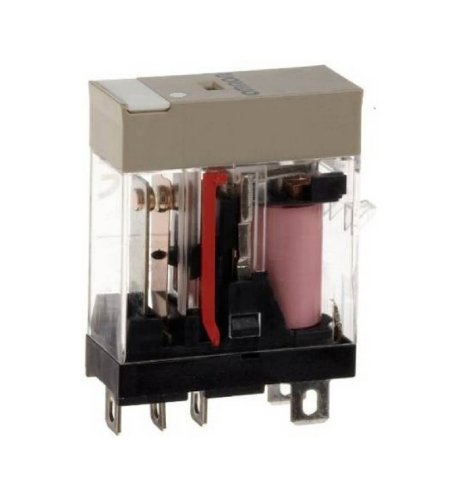Picture of Minirelee G2R-1, 1CO, 8A, 12VAC, LED, pesa P2RF05, Omron 