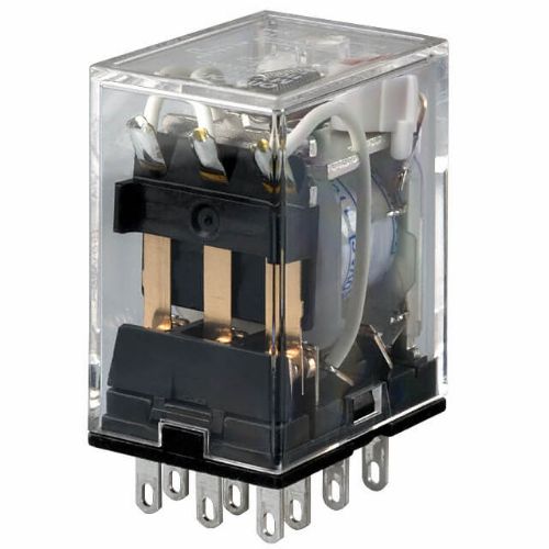Picture of Relee MY3, 3CO, 5A, 24VDC, LED, pesa PYF11A, Omron 