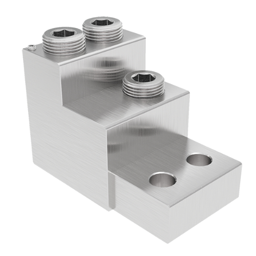 Picture of Seadmeklemm OTH300-3, M10, 3xAl/Cu 70-300mm² 1250A , Morek 
