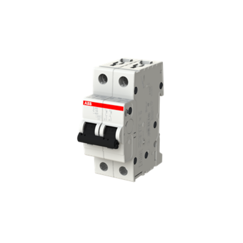 Picture of Moodulkaitselüliti S200 2P, 10A, C, 6kA, ABB 