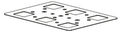 Picture of KINNITUSPLAAT LAMEKATUSELE 225x300x1,5, 10TK PAKK , CORAB , Solar 