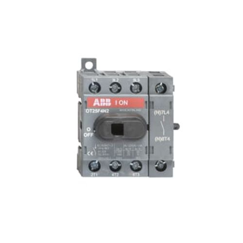 Picture of Koormuslüliti OT25, 4P, AC22 500V/25A 690V/25A, AC23 500V/20A 690V/11A, ABB 