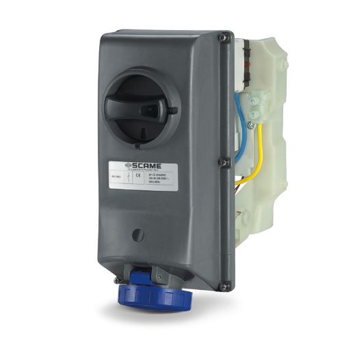 Picture of Seinapesa 16A 3P 6H 200-250V IP66 alusetta, SCAME 