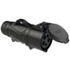 Picture of Jätkupesa 16A 5P 6H 400VAC IP54, must CEE, PCE 