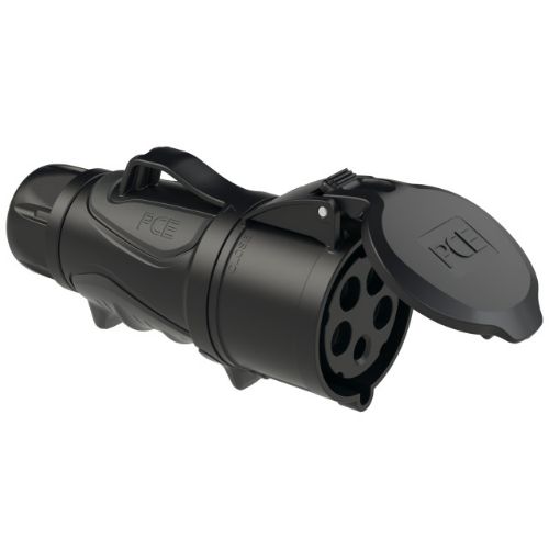 Picture of Jätkupesa 16A 5P 6H 400VAC IP54, must CEE, PCE 