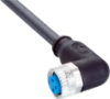 Picture of Andurikaabel PUR + pesa 90°, A-coded, ( 5m + M8 3-pin ), SICK 