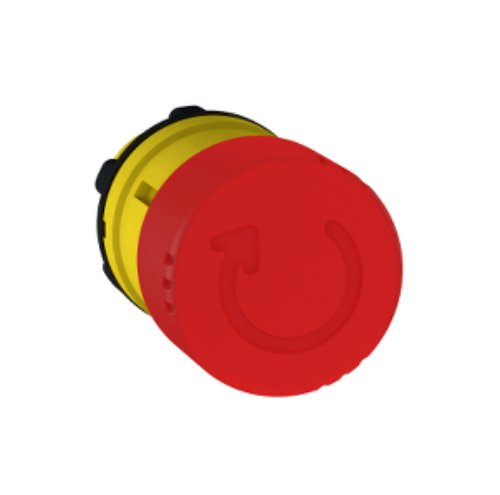 Picture of Hädastopp PUNANE fikseeruv,keeratav ø 30 mm,plast, ilma adapterita, Schneider 