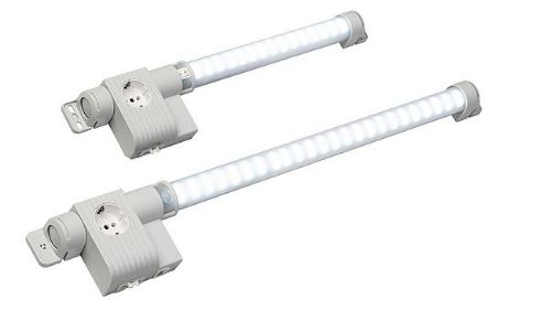 Picture of Kilbivalgusti, 700mm, lüliti + Shuko pesa, 11W/16 W, AC 220 - 240 V, 50/60 Hz, 1,080 Lm, Stego 
